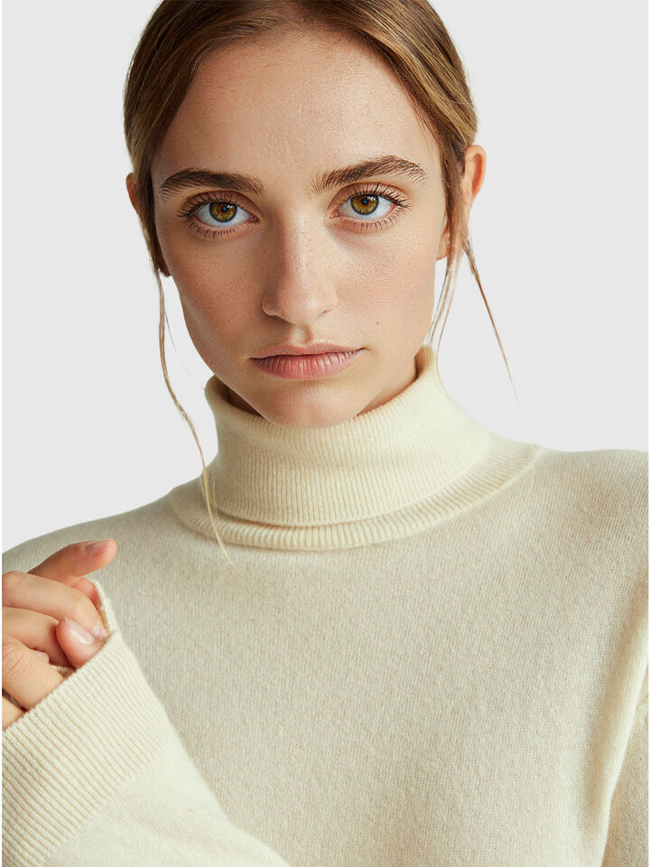 TURTLE NECK SWEATER Women image number 4